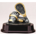 Lacrosse Sports Equipment Figurine - 5"